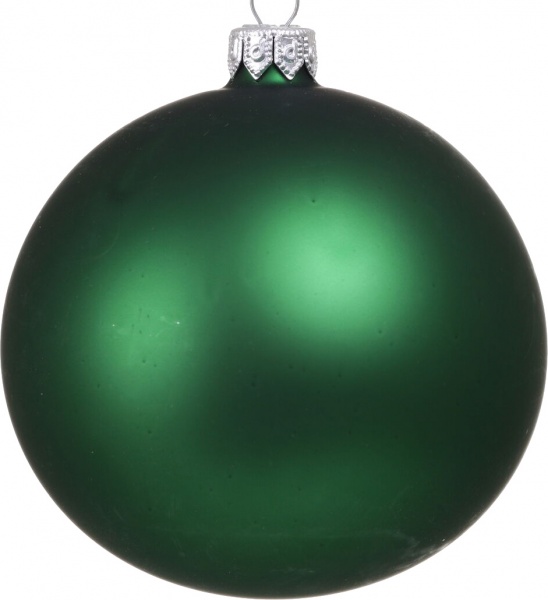 Шар новогодний одноцветная d 100 мм в ассортименте .0001