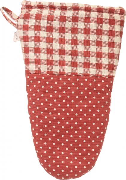 Прихватка Lucy Бордо горошок 21x36 см червоний La Nuit 