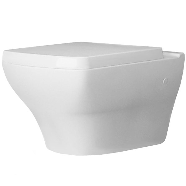 Унитаз подвесной Imprese Nova VlnaRimless i11032 с сиденьем soft-close