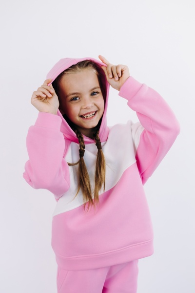 Спортивний костюм Obzor р.134 рожевий 872 