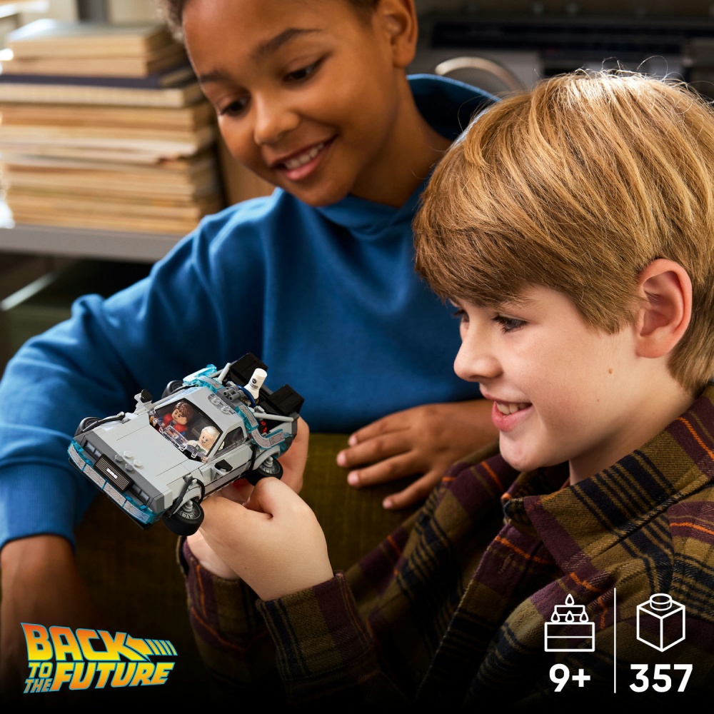 Конструктор LEGO Speed Champions Часоворот из фильма «Назад в будущее» 77256