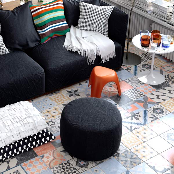 Плитка Golden Tile Ethno Н81000 186x186 мм бежевий