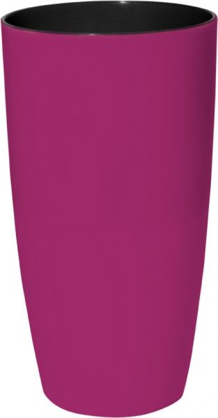 Кашпо Алеана Альфа круглий 10л темно-рожевий 