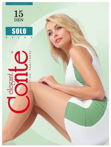 Колготки Conte Solo 15 den beige р. 4 бежевый 