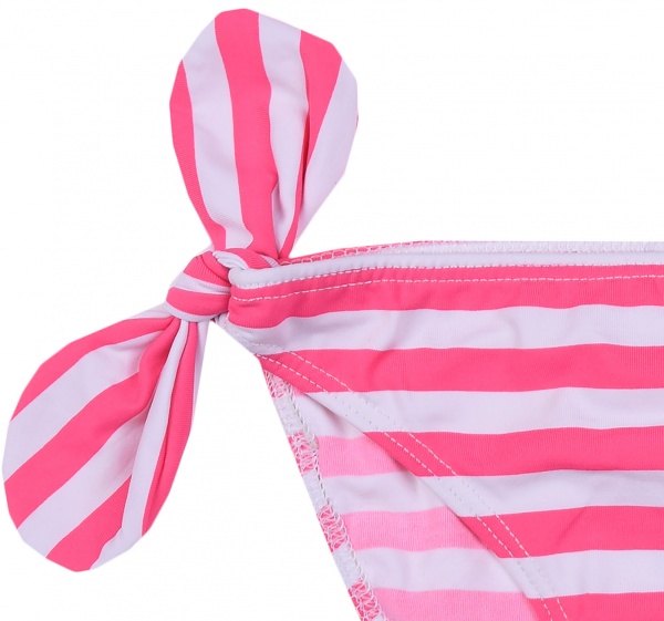 Купальник для дівчаток Bibo 8002 р.104 рожевий із білим 