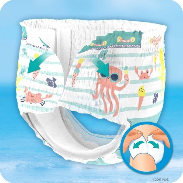 Підгузки-трусики для плавання Pampers Splashers Maxi р. 4-5 (9-15 кг) 11 шт./уп.