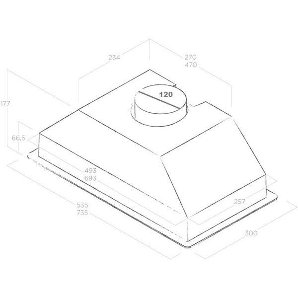 Вытяжка Elica ERA C IX/A/52