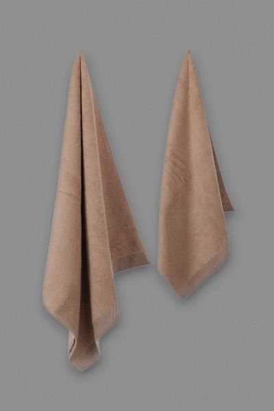 Полотенце 70x140 см коричневый Arrows 
