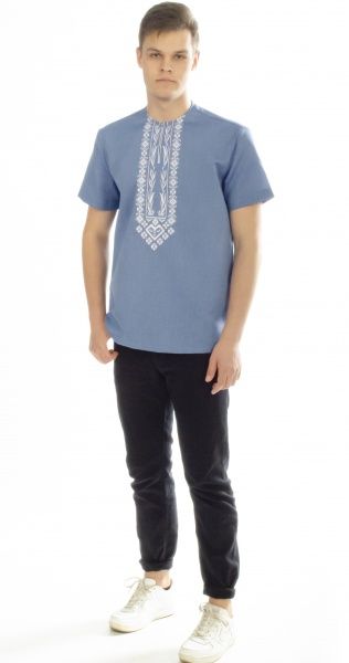 Вишиванка Едельвіка 568-20/00 синій р. M 