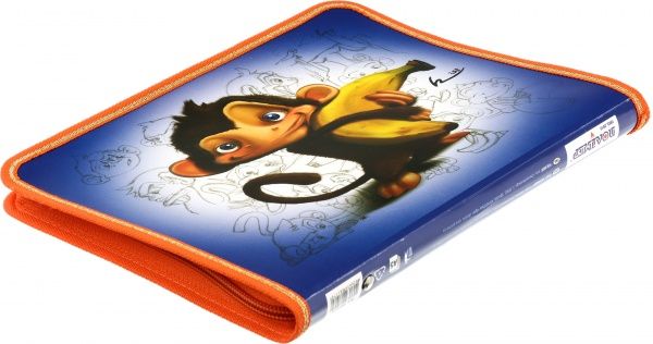 Папка для тетрадей Обезьянка 460515 Полимер