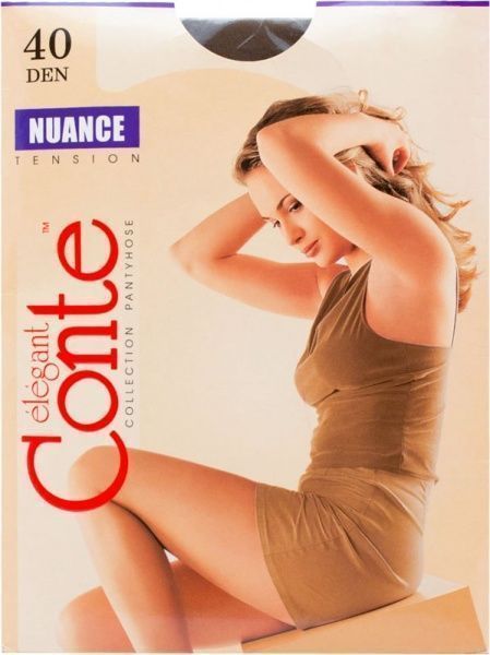 Колготки Conte NUANCE 40 den shade р. 4 светло-коричневый 
