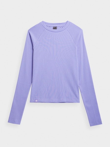 Футболка 4F LONGSLEEVE 4FRSS23TLONF211-52S р.L фиолетовый