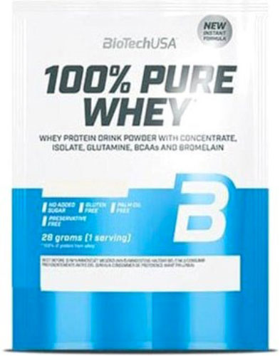 Протеїн BioTechUSA 100% Pure Whey Рисовий пудинг 28 г 
