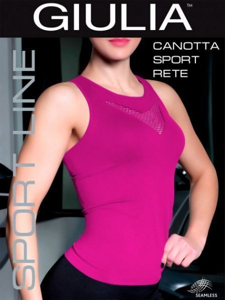 Майка Giulia CANOTTA SPORT RETE CANOTTA SPORT RETE-rubine S/M бордовий