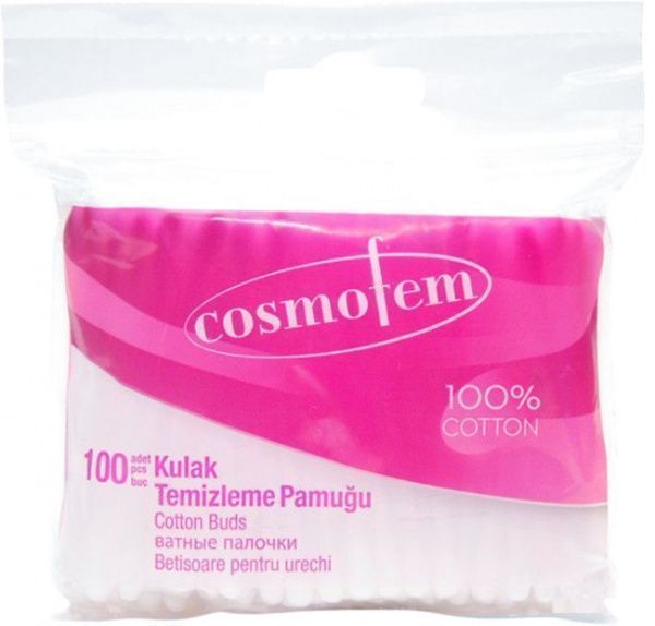 Ватні палички Ipek Cosmofem 100 шт. (м'яка)