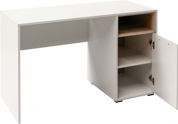 Стол письменный VMV Holding 1D ARTE белый/дуб сонома 743х1200х500 мм 