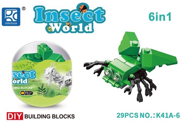 Конструктор MINDBOX в яйці серії Комахи в асортименті K41A