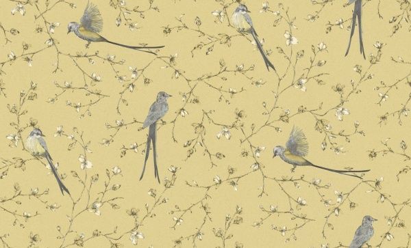 Шпалери вінілові на флізеліновій основі A.S. Creation Birds 38222-1 1,06x10,05 м 