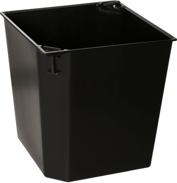 Горшок пластиковый Plastkon ELISE матовый квадратный 52,2л белый 