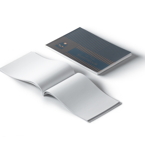 Скетчбук Аркуш Полоски А4 28 листов 1В2055 