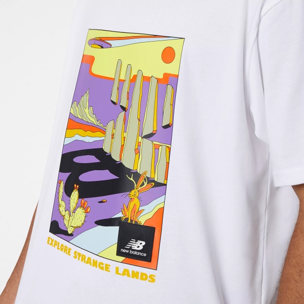 Футболка New Balance MT21509WT р.2XL білий