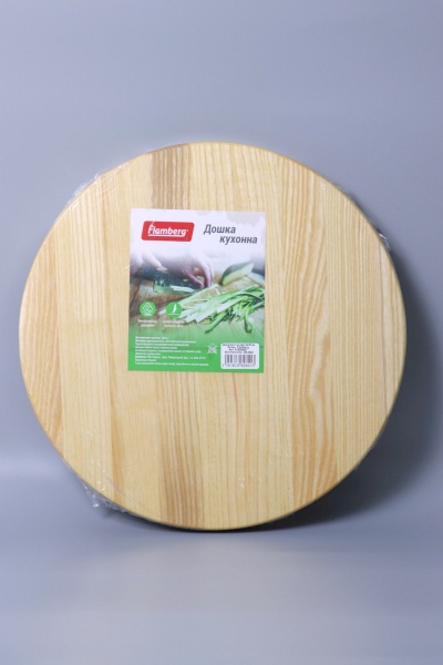 Доска кухонная кругла KB004 30 см ясень Flamberg