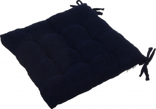 Подушка на стул Bona темно-синий 40х40 см La Nuit