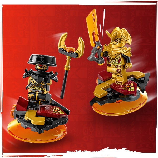 Конструктор LEGO NINJAGO Суперсила дракона Зейна автомобіль для перегонів спін-джитсу 71791