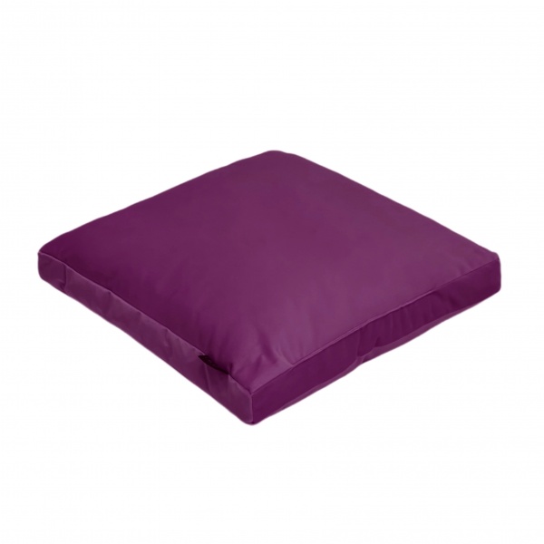 Подушка декоративна VELOUR без канту 50x50 см бордовий Decora textile 