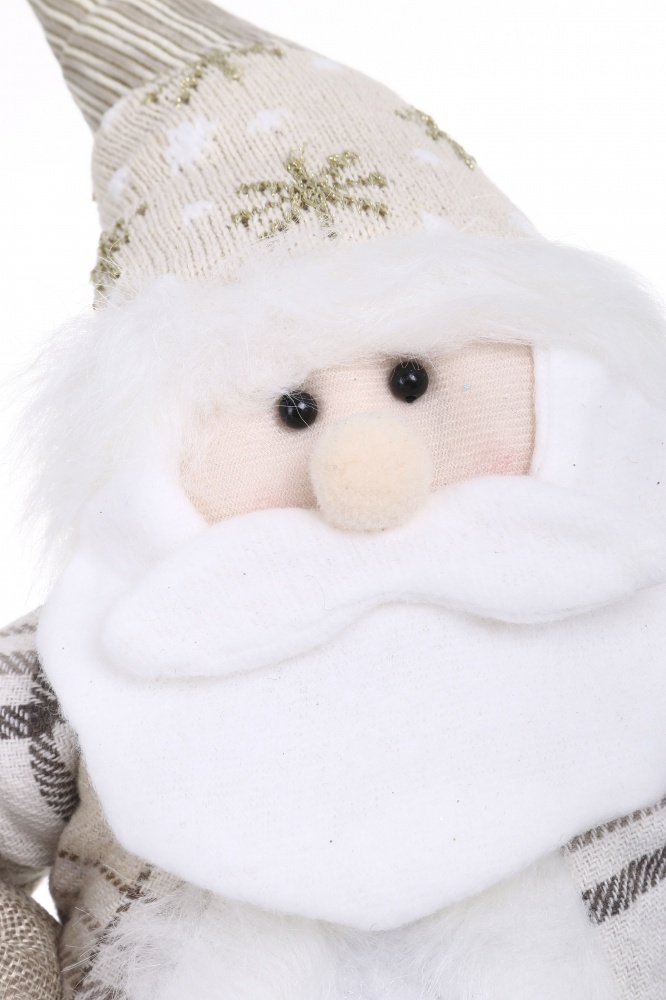 Декорация новогодняя Санта/Снеговик 28х65 см 2 ассортимент 65 см