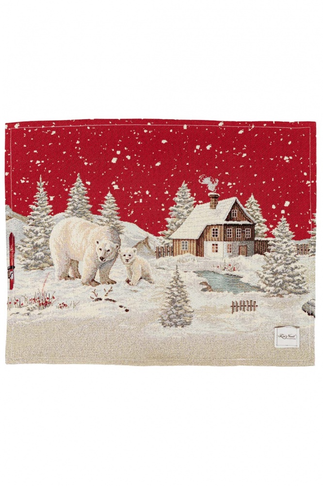 Салфетка декоративная La Nuit Север 34x45 см