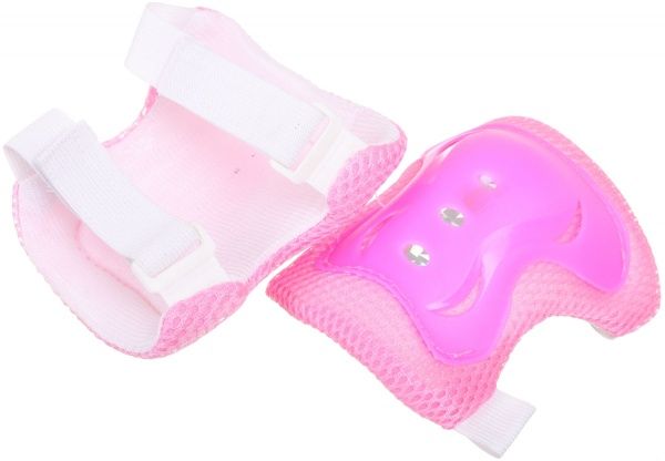 Комплект защиты MaxxPro для роликов PR-4-PN р. S розовый