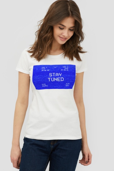 Футболка YAPPI WW1072 р.L білий