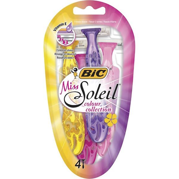 Станки одноразовые BIC Miss Soleil colour collection 4 шт.
