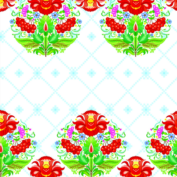 Салфетки столовые La Fleur Украинские мотивы 33х33 см мультиколор 16 шт.