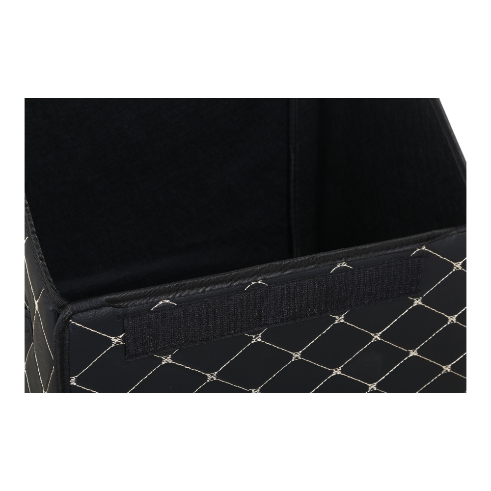 Сумка-органайзер в багажник розмір M Auto Assistance AA-433BG чорно-білий