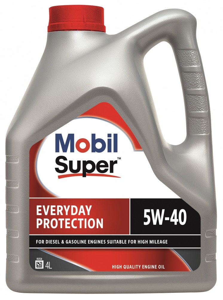Моторна олива синтетична Mobil Super Everyday Protection 5W-40 4 л (157968)