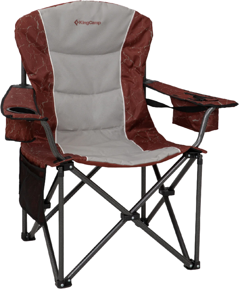 Стул раскладной KingCamp Juniper C10 Red/Grey (2248.65.54)