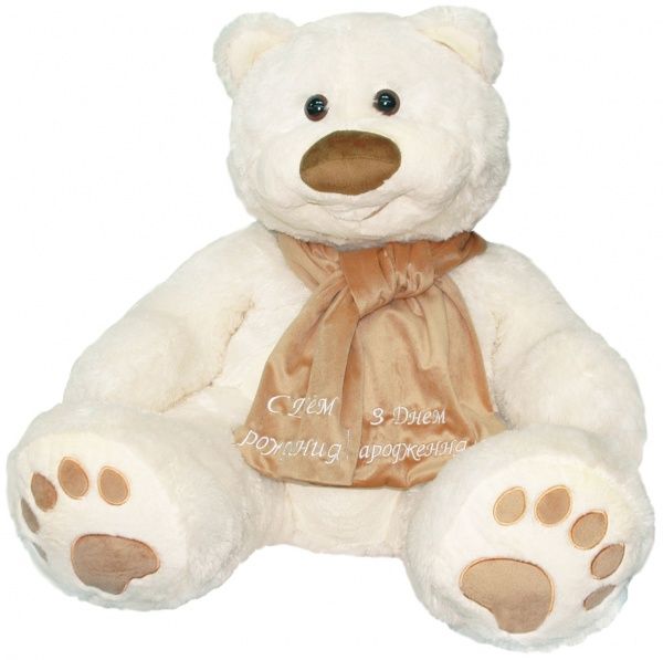 Мягкая игрушка Тигрес Мишка Мемедик белый 65 см ВЕ-0076