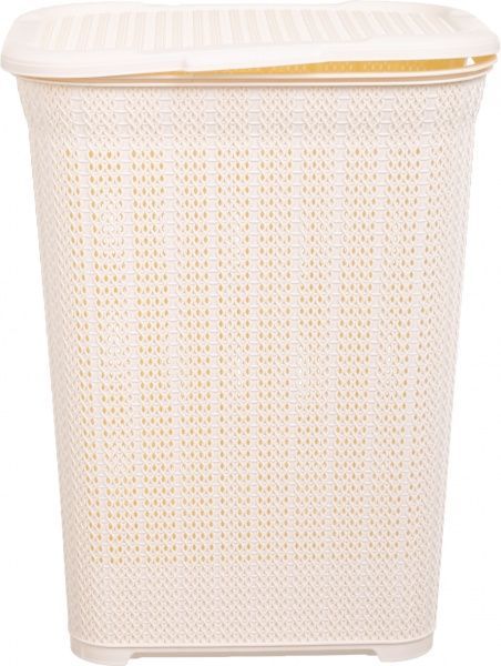 Корзина для белья FLOsoft 50 л крем