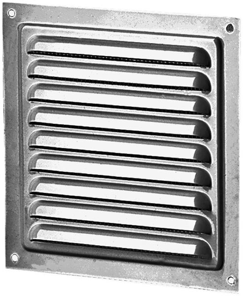 Решетка Вентс МВМ 150с сталь серый 