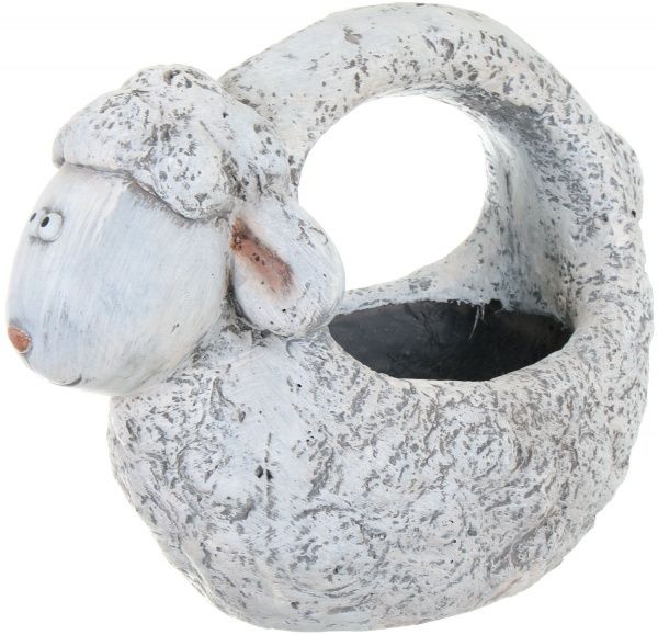 Горщик для квітів 430х225х330 мм овальний білий 