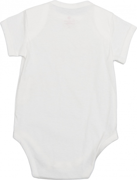 Боди для девочки Модний Карапуз р.62 бело-розовый 303-00023-2 