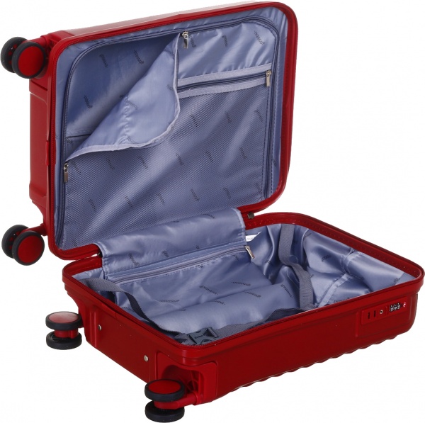 Чемодан 40 л бордовый LS22400 48х36х23 ABS 