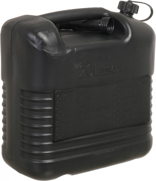 Каністра пластикова червоний/чорний B/1066-133541 20 л