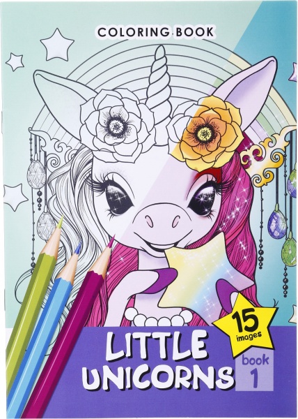 Раскраска Art studio of happiness 148х210 мм А4 в ассортименте