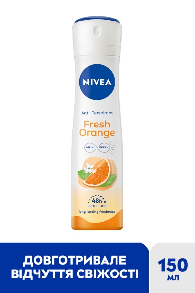 Антиперспирант для женщин Nivea Свежий апельсин 150 мл