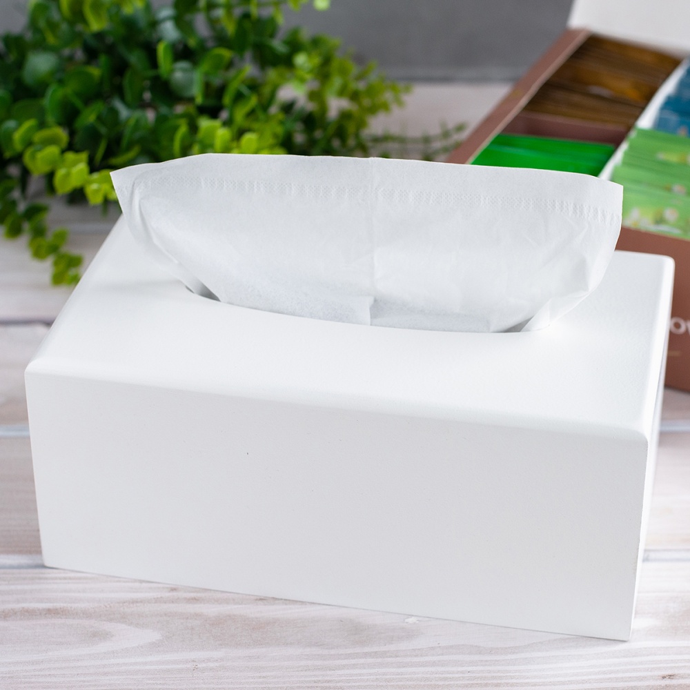 Серветниця декоративна GrayCat біла 23,5х13,5х8,5 см