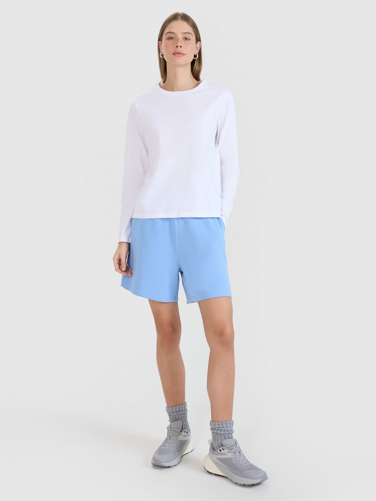 Лонгслив 4F LONGSLEEVE F431 4FWMM00TLONF431-10S р.XS бежевый