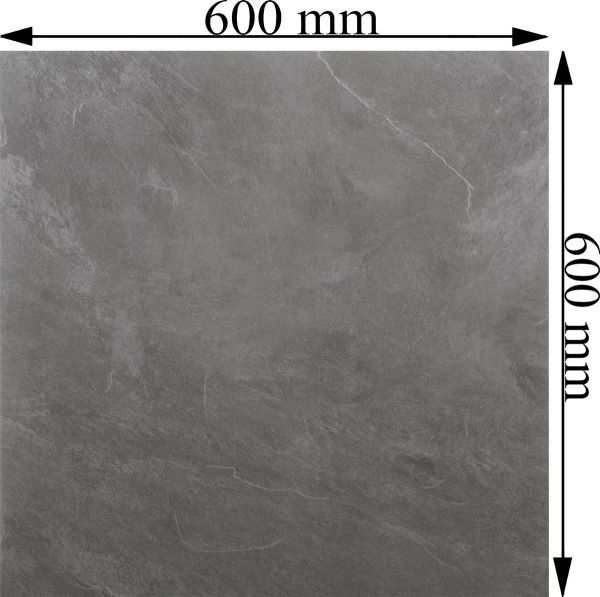 Плитка REZULT ceramika Stone gray EP01N700 60x60 